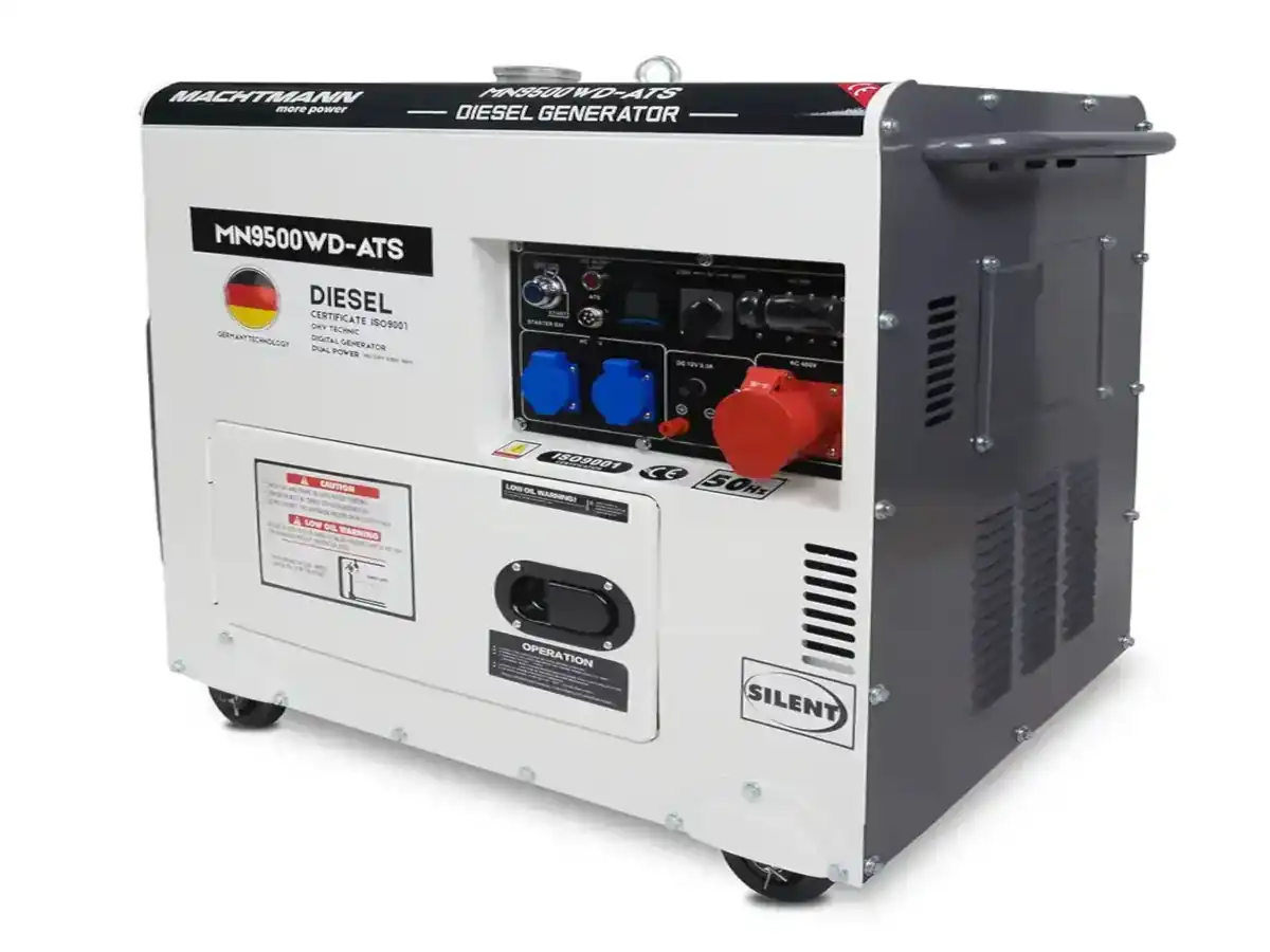Agregat prądotwórczy diesel Machtmann 9500W ATS 400V